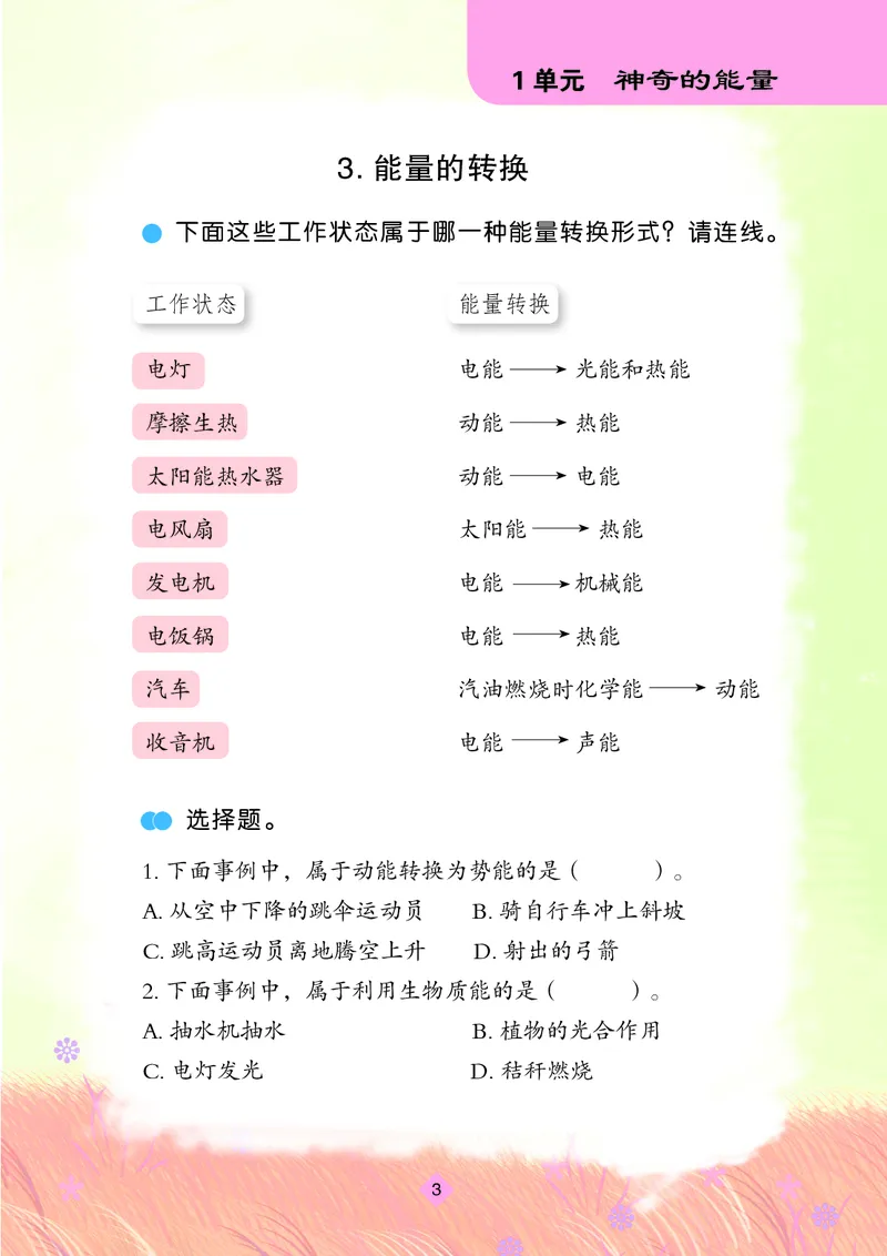 苏教版6年级科学下册活动手册_全部版本&bull;小学科学电子课本_苏教版小学科学电子课本
