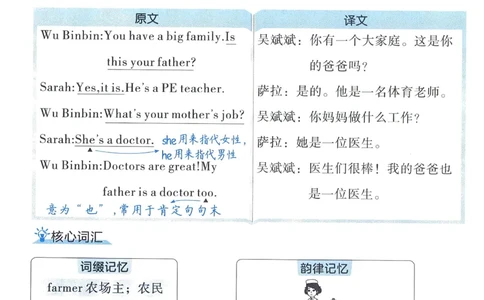 知识梳理英语4_《优翼新领程》25秋英语4年级上册（人教PEP）
