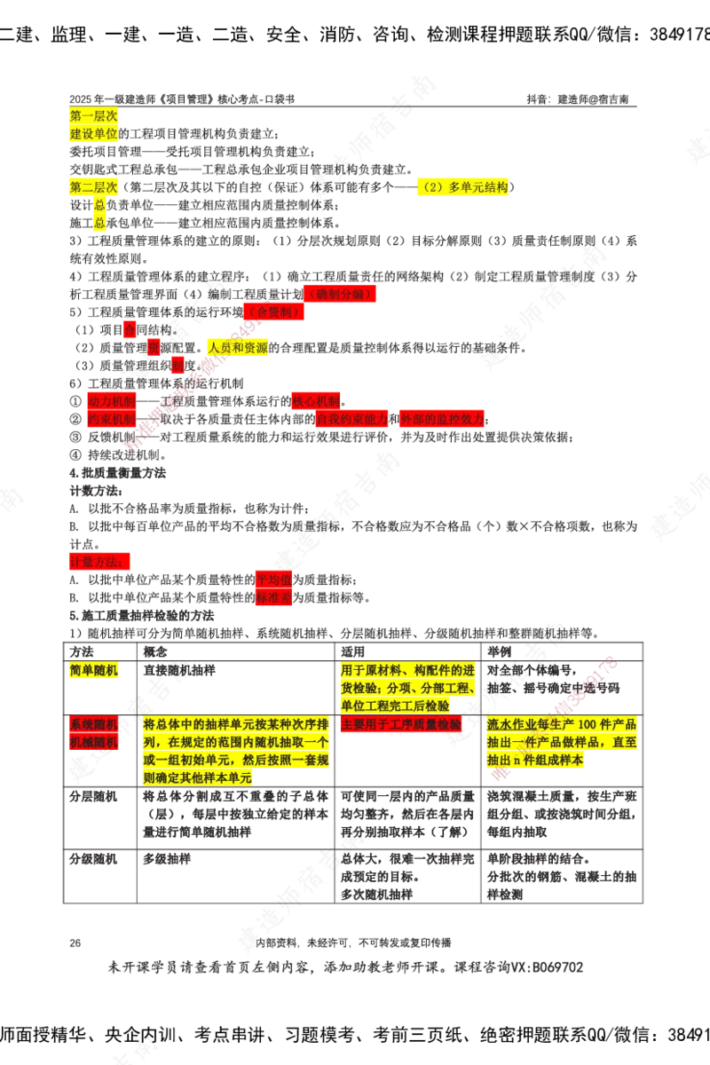 SJN-管理-口袋书-宿吉男_2026年一级建造师_2026年一建管理_2025年一建管理SVIP_01-精华文档✿电子教材✿历年真题_83-管理《口袋书》SMR