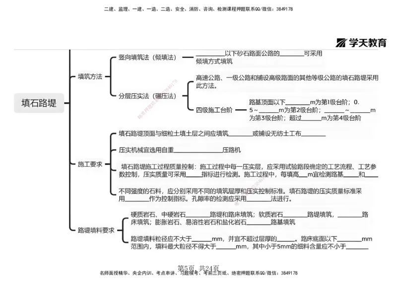 03.2025年一建《公路》预习直播-路基工程3.31总结及作业（黑白打印版）_2026年一级建造师_2026年一建公路_2025年一建公路SVIP_02-基础精讲✿高端面授✿深度强化_--配套讲义--