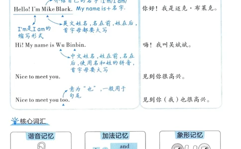 知识梳理英语3_《优翼新领程》25秋英语3年级上册（人教PEP）