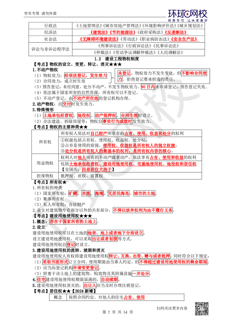 03.2025一建法规直播密训-（全）_2026年一级建造师_2026年一建法规_2025年一建法规SVIP_04-冲刺串讲✿考点强化✿小灶集训_16-法规《直播密训班》安国庆HQ_讲义