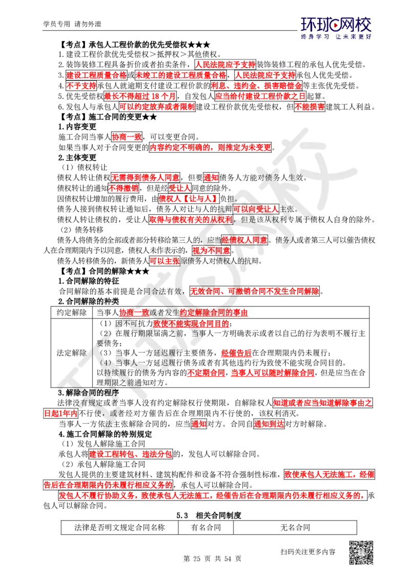 03.2025一建法规直播密训-（全）_2026年一级建造师_2026年一建法规_2025年一建法规SVIP_04-冲刺串讲✿考点强化✿小灶集训_16-法规《直播密训班》安国庆HQ_讲义