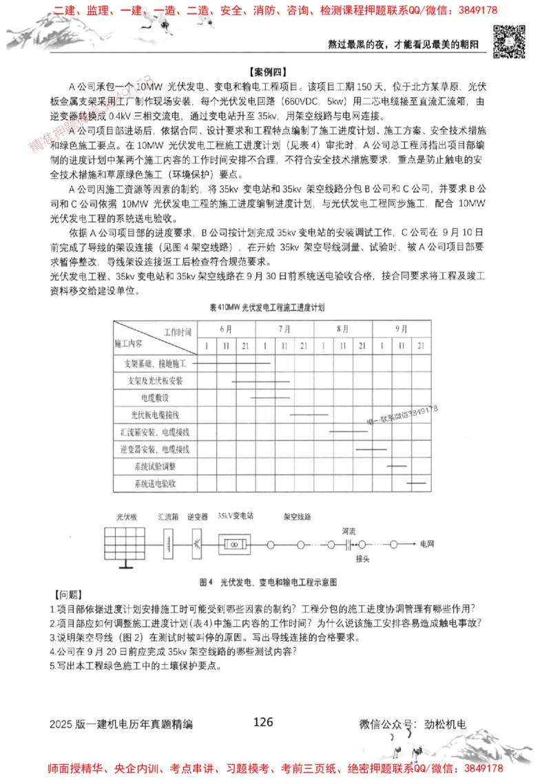 机电实务历年真题集186_1_2026年一级建造师_2026年一建机电_2025年一建机电SVIP_01-精华文档✿电子教材✿历年真题_43-机电《劲松五件套》神秘人推荐