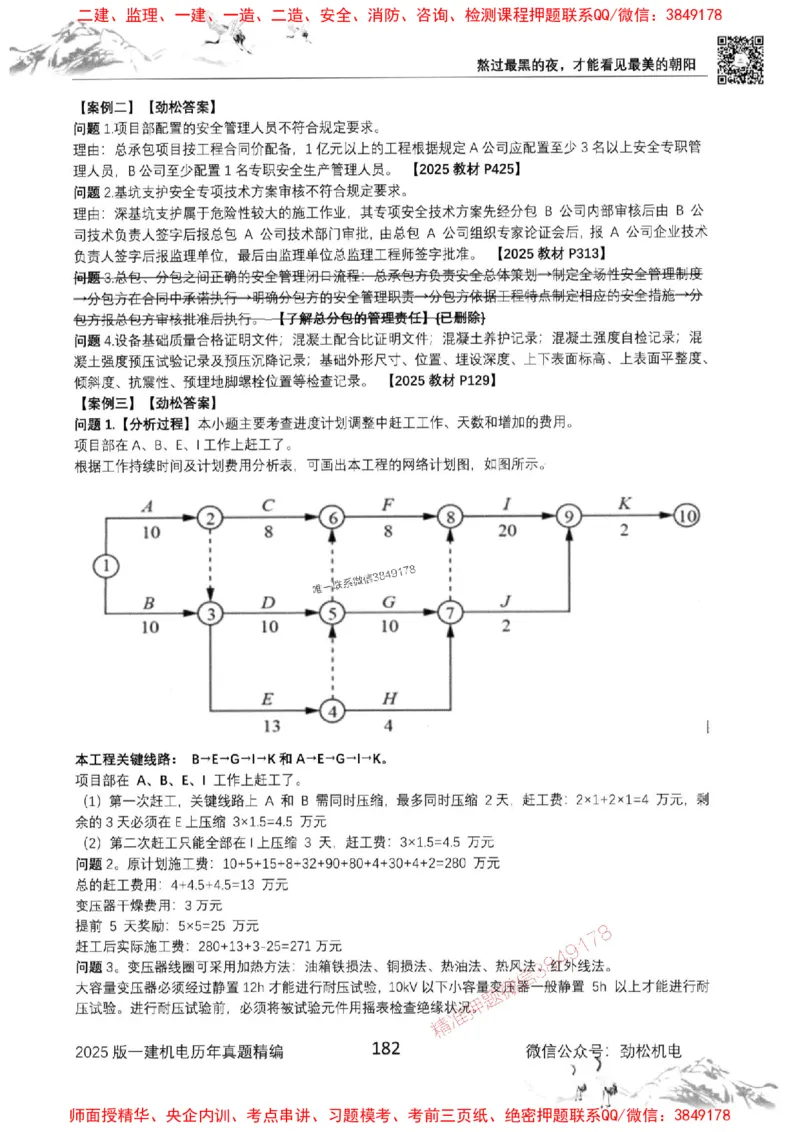 机电实务历年真题集186_1_2026年一级建造师_2026年一建机电_2025年一建机电SVIP_01-精华文档✿电子教材✿历年真题_43-机电《劲松五件套》神秘人推荐