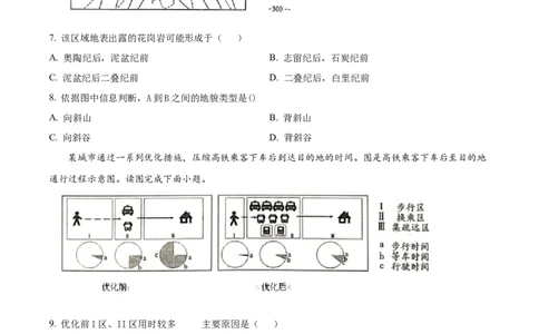 2023年高考地理试卷（天津）（空白卷）_地理历年高考真题_新&middot;Word版2008-2025&middot;高考地理真题_地理（按年份分类）2008-2025_2023&middot;地理高考真题