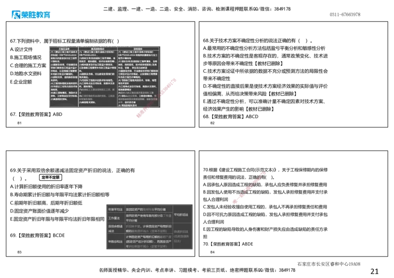 2023年一建经济真题解析讲义.（可打印版）_2026年一级建造师_2026年一建经济_2025年一建经济SVIP_03-习题精析✿实战特训✿模考通关_50-经济《历年真题班》李初夏RS_讲义