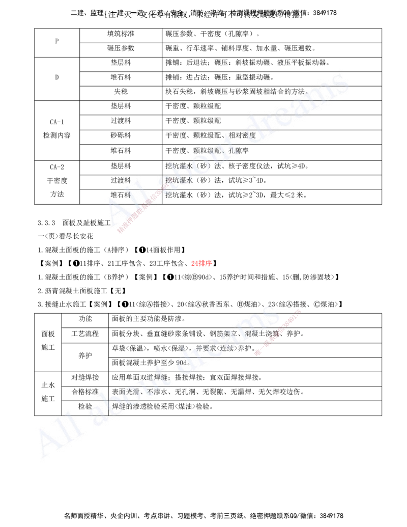 2025-09-第一篇-第3章-土石方与土石坝工程（二）_2026年一级建造师_2026年一建水利_2025年一建水利SVIP_04-冲刺串讲✿考点强化✿小灶集训_01-水利《冲刺串讲班》李想XSW推荐