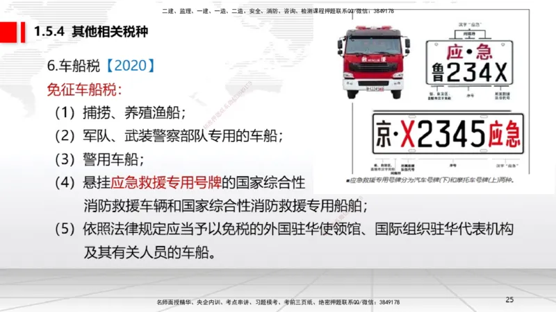 B05节：1.5.3环境保护税～1.5.4其他相关税种（3.31）_2026年一建法规_2025年一建法规SVIP_02-基础精讲✿高端面授✿深度强化_06-法规《两轮基础直播》王文静JGS_讲义