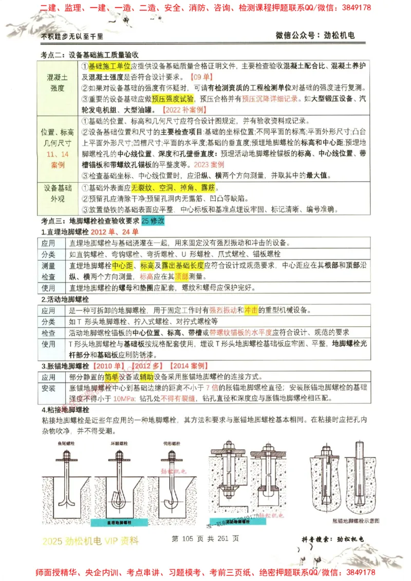 机电实务图文一本通264_1_2026年一级建造师_2026年一建机电_2025年一建机电SVIP_01-精华文档✿电子教材✿历年真题_43-机电《劲松五件套》神秘人推荐