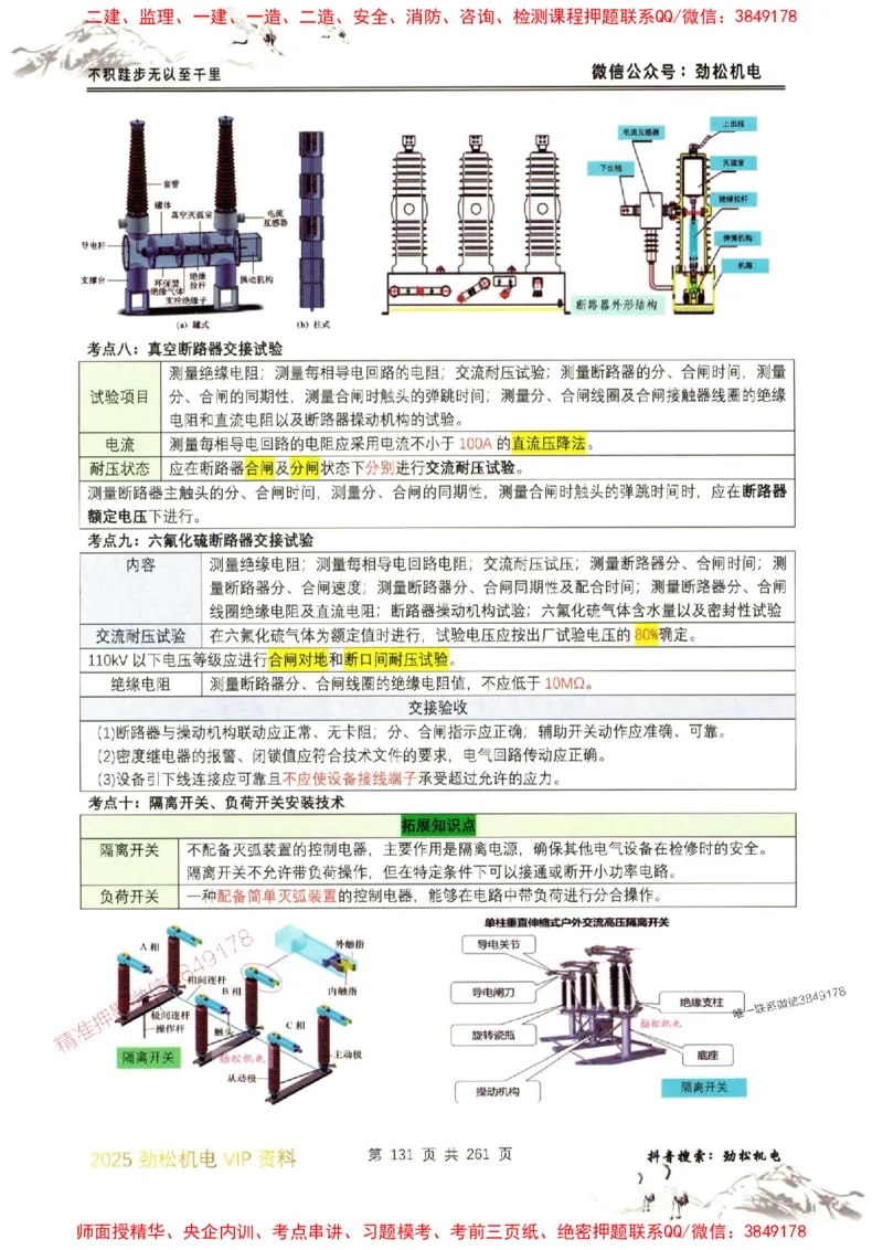 机电实务图文一本通264_1_2026年一级建造师_2026年一建机电_2025年一建机电SVIP_01-精华文档✿电子教材✿历年真题_43-机电《劲松五件套》神秘人推荐
