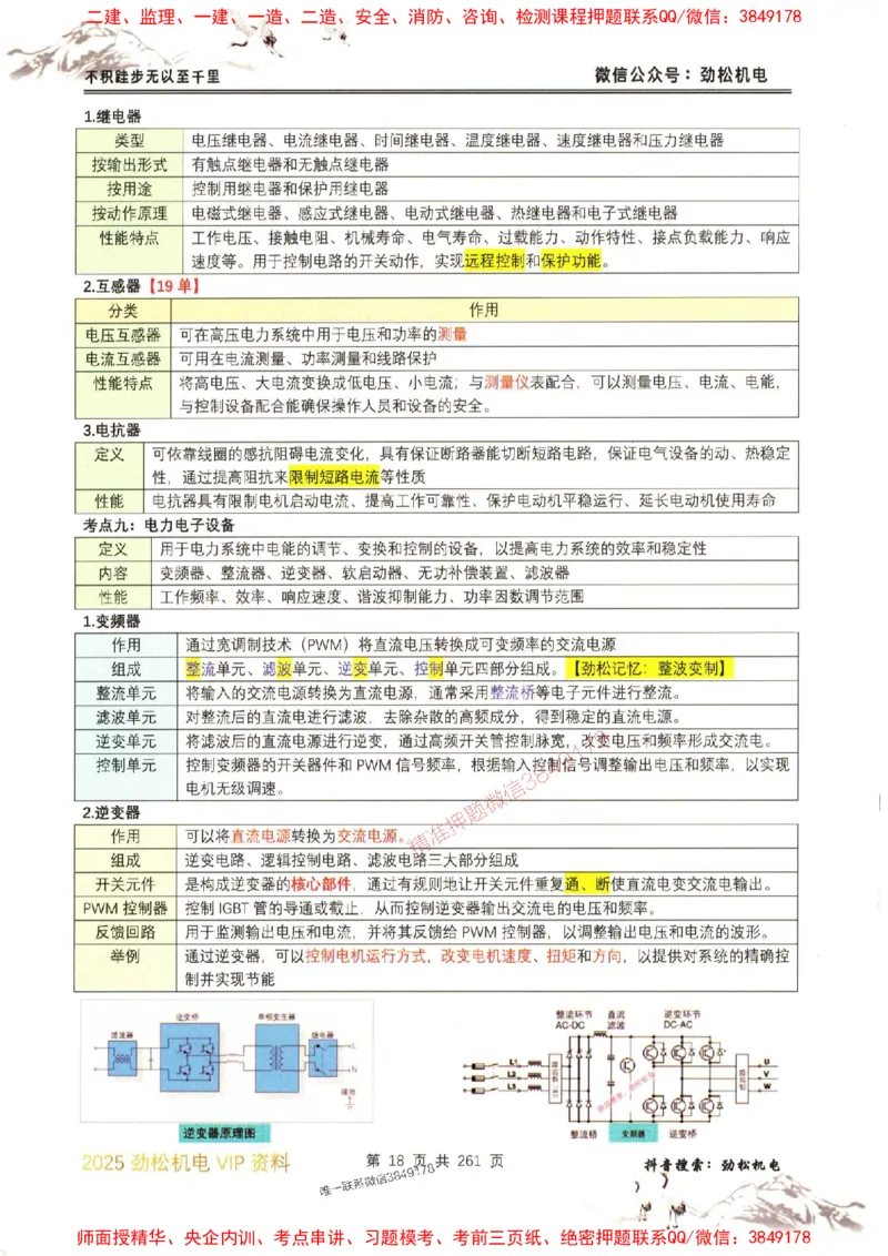机电实务图文一本通264_1_2026年一级建造师_2026年一建机电_2025年一建机电SVIP_01-精华文档✿电子教材✿历年真题_43-机电《劲松五件套》神秘人推荐