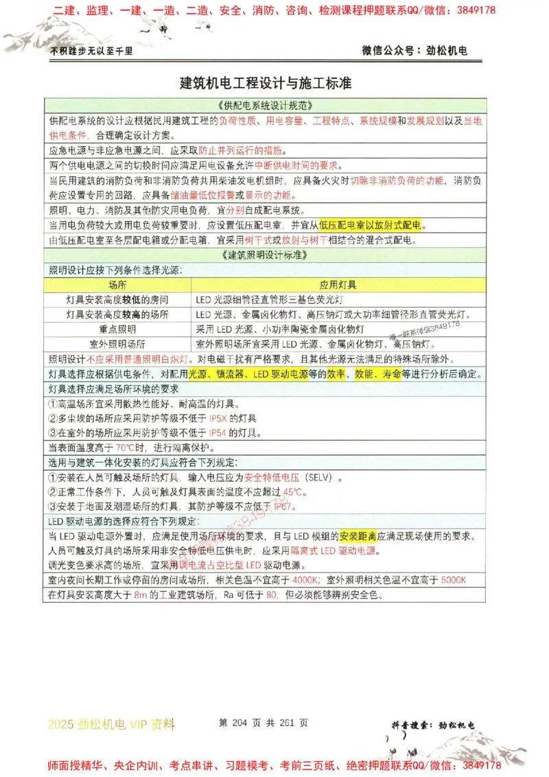 机电实务图文一本通264_1_2026年一级建造师_2026年一建机电_2025年一建机电SVIP_01-精华文档✿电子教材✿历年真题_43-机电《劲松五件套》神秘人推荐