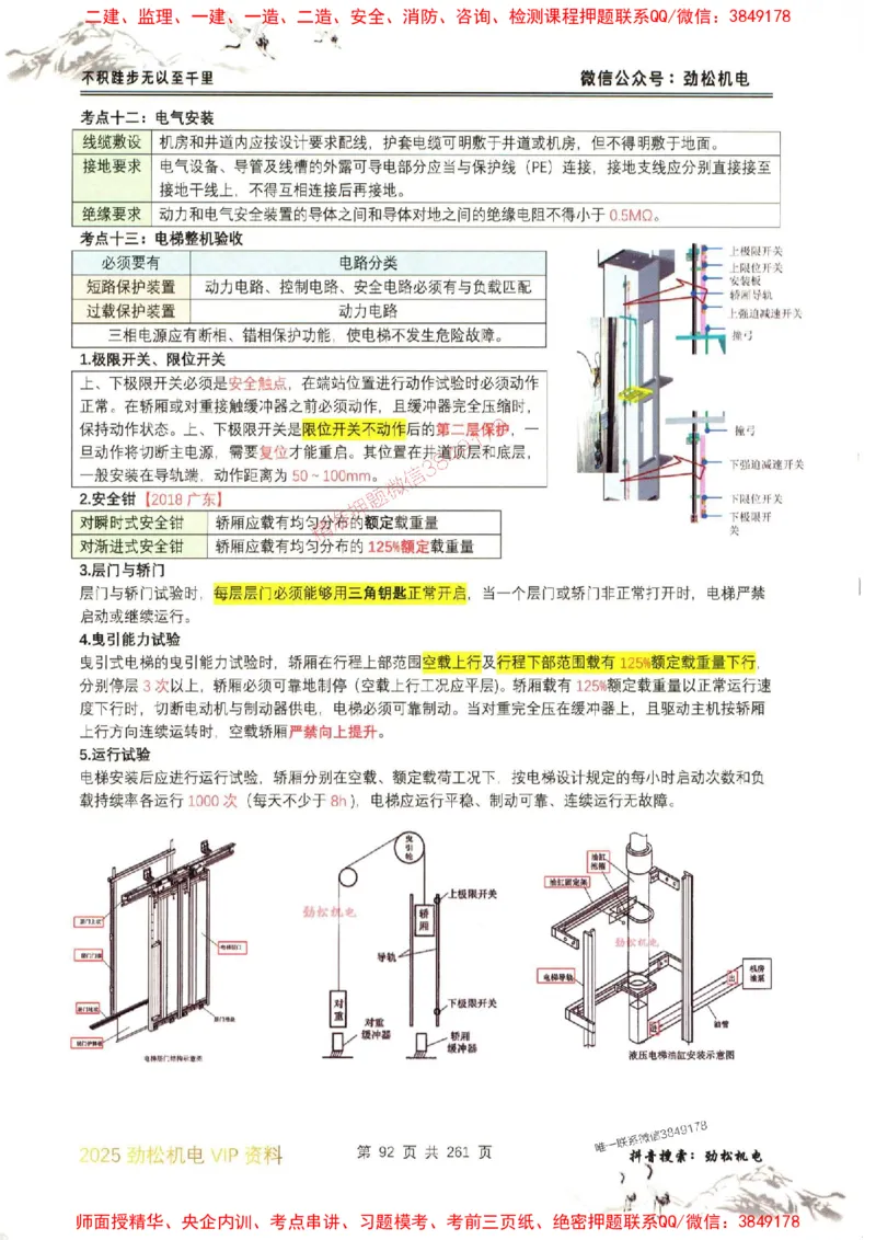 机电实务图文一本通264_1_2026年一级建造师_2026年一建机电_2025年一建机电SVIP_01-精华文档✿电子教材✿历年真题_43-机电《劲松五件套》神秘人推荐