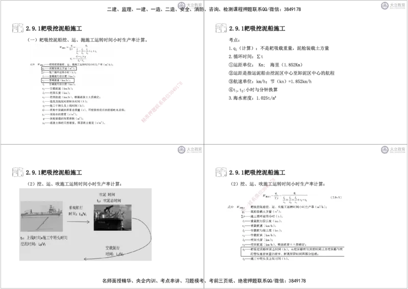 第2章6-10节-航道工程黑白每页4个_2026年一级建造师_2026年一建港航_2025年一建港航SVIP_04-冲刺串讲✿考点强化✿小灶集训_17-港航《冲刺串讲班》皮丹丹DL_讲义