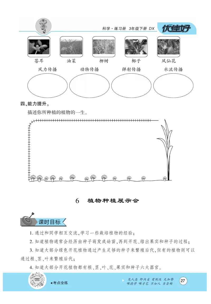 《优佳好练习册》科学3年级下册（大象版）_三年级上下册资料_小学三年级学习资料-25年更新版_3-10、小学三年级科学下册_大象版_电子册类