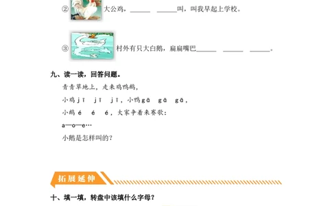 汉语拼音1aoe-一年级语文上册（统编版）_一年级语文上册（统编版）_同步分层作业_老课标