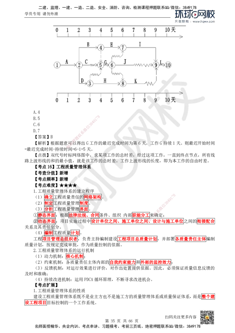 HQ-管理-精选考点_2026年一级建造师_2026年一建管理_2025年一建管理SVIP_01-精华文档✿电子教材✿历年真题_29-管理《精选考点》HQ