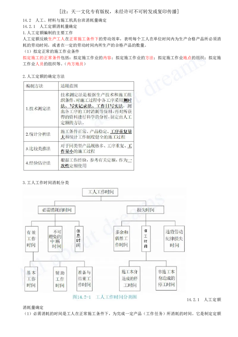 2025-53-第3篇-第14章-14.2-人工、材料与施工机具台班消耗量确定_2026年一级建造师_2026年一建经济_2025年一建经济SVIP_02-基础精讲✿高端面授✿深度强化_关涛_讲义
