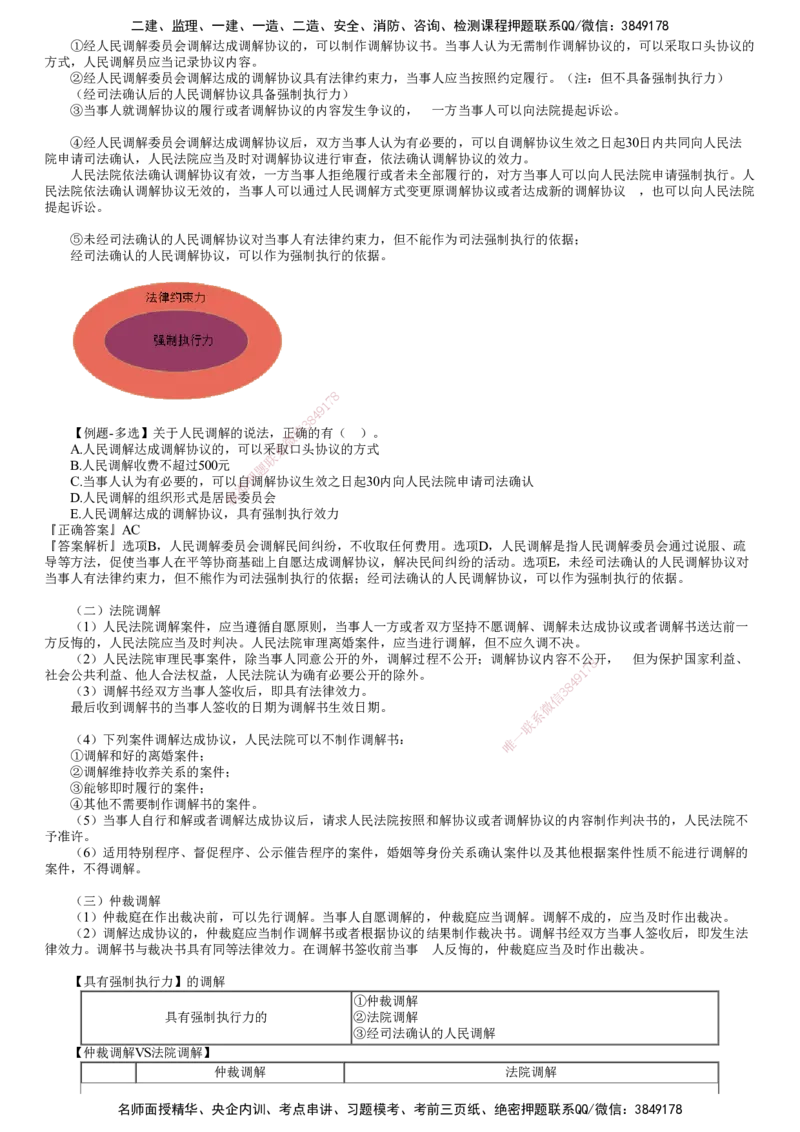 第01讲　建设工程争议和解、调解制度_2026年一建法规_2025年一建法规SVIP_02-基础精讲✿高端面授✿深度强化_05-法规《基础精讲班》张小强JG_第十章　建设工程争议解决法律制度