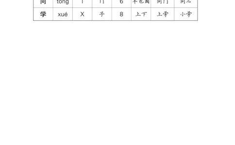 9明天要远足_一年级语文上册（统编版）_老课标资料_预学案_生字预习单答案