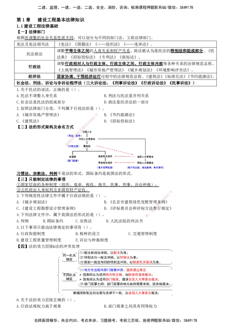 一建法规-集训白皮书_2026年一建法规_2025年一建法规SVIP_01-精华文档✿电子教材✿历年真题_69-法规《集训白皮书》SMR