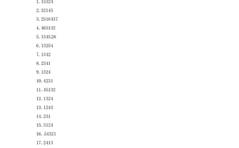 人教一年级上册语文句子排序专项训练（含答案）_一年级语文上册（统编版）_专项练习