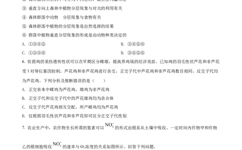 2022年高考生物试卷（全国乙卷）（空白卷）_生物历年高考真题_新&middot;Word版2008-2025&middot;高考生物真题_生物（按省份分类）2008-2025_2008-2025&middot;（山西）生物高考真题