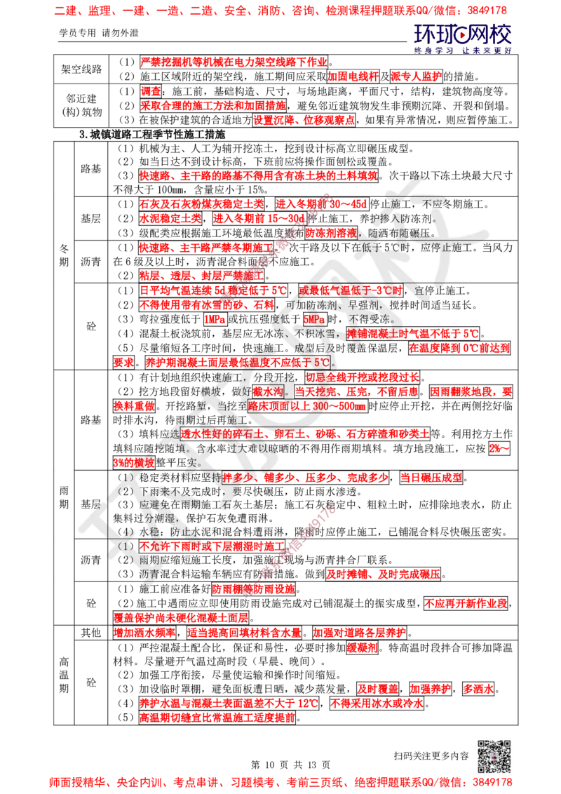 03.2025一建市政案例特训-第3讲-道路（2）_2026年一级建造师_2026年一建市政_2025年一建市政SVIP_04-冲刺串讲✿考点强化✿小灶集训_21-市政《案例特训班》李莹HQ