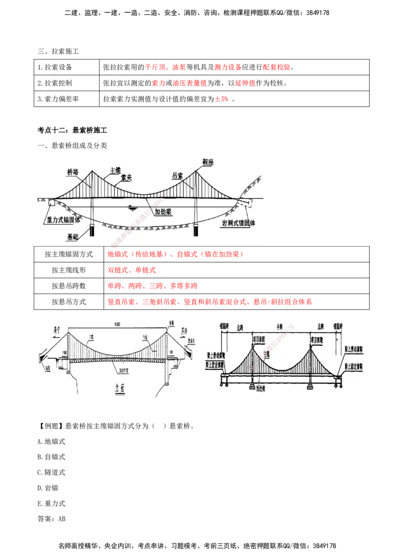 打印版（8.30-8.31）-一建公路-李昌春-考前集训_2026年一级建造师_2026年一建公路_2025年一建公路SVIP_04-冲刺串讲✿考点强化✿小灶集训_50-公路《考前集训班》李昌春CSW_讲义