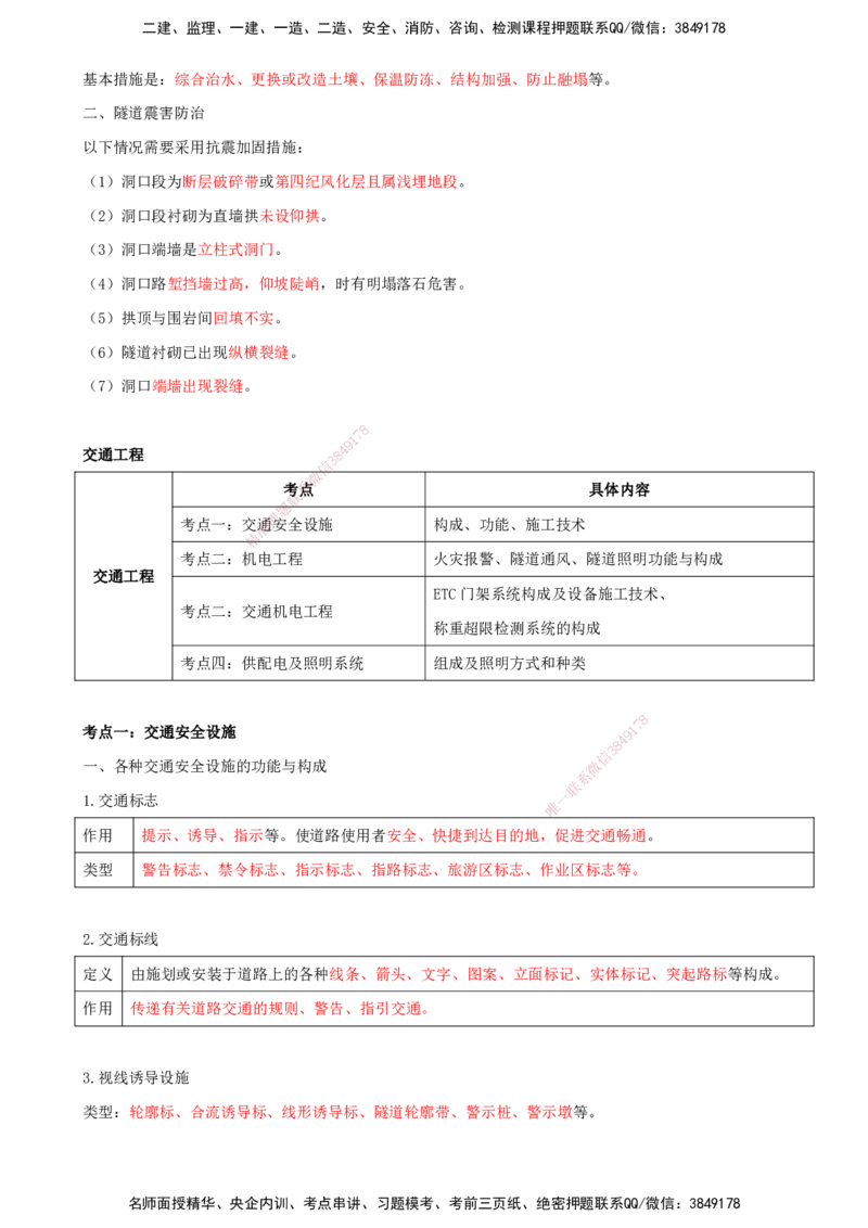 打印版（8.30-8.31）-一建公路-李昌春-考前集训_2026年一级建造师_2026年一建公路_2025年一建公路SVIP_04-冲刺串讲✿考点强化✿小灶集训_50-公路《考前集训班》李昌春CSW_讲义