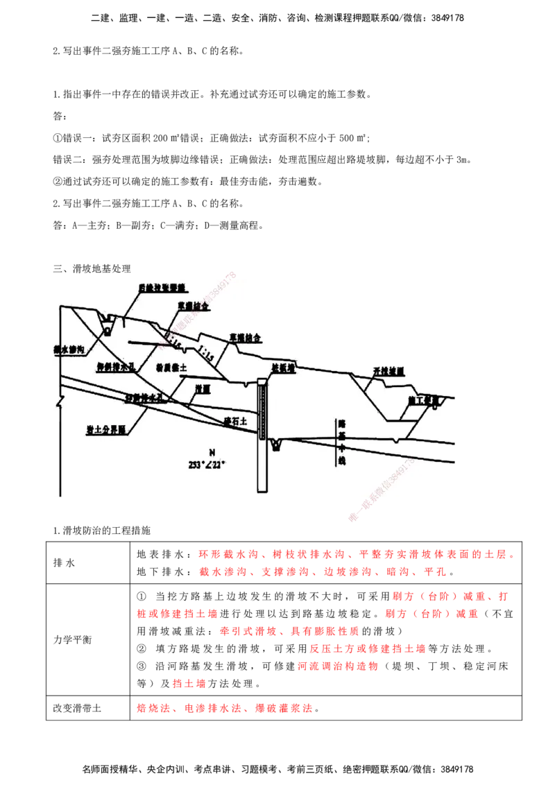 打印版（8.30-8.31）-一建公路-李昌春-考前集训_2026年一级建造师_2026年一建公路_2025年一建公路SVIP_04-冲刺串讲✿考点强化✿小灶集训_50-公路《考前集训班》李昌春CSW_讲义