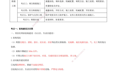 打印版（8.30-8.31）-一建公路-李昌春-考前集训_2026年一级建造师_2026年一建公路_2025年一建公路SVIP_04-冲刺串讲✿考点强化✿小灶集训_50-公路《考前集训班》李昌春CSW_讲义