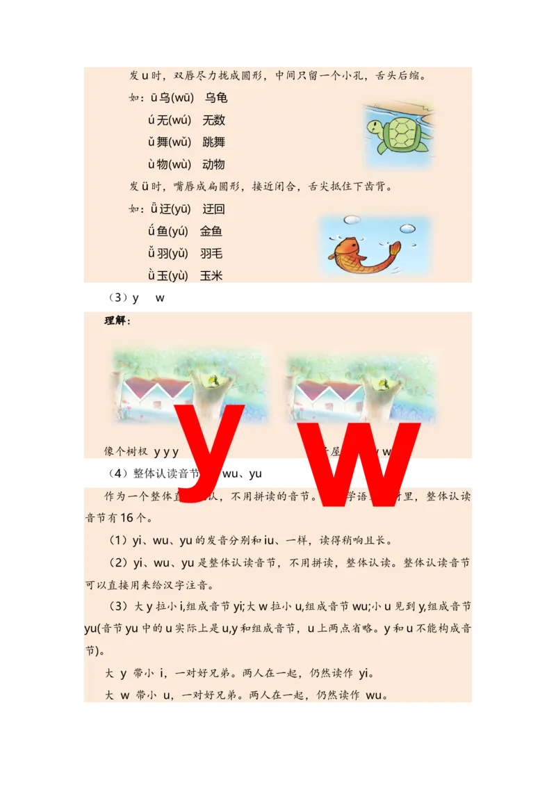 第二单元（知识清单）（统编版）_一年级语文上册（统编版）_单元知识复习专项_2024版