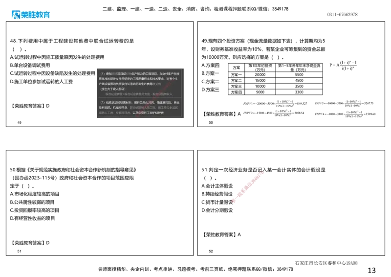 2024年一建经济真题解析讲义.（可打印版）_2026年一级建造师_2026年一建经济_2025年一建经济SVIP_03-习题精析✿实战特训✿模考通关_50-经济《历年真题班》李初夏RS_讲义