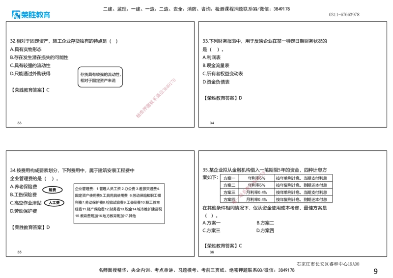 2024年一建经济真题解析讲义.（可打印版）_2026年一级建造师_2026年一建经济_2025年一建经济SVIP_03-习题精析✿实战特训✿模考通关_50-经济《历年真题班》李初夏RS_讲义