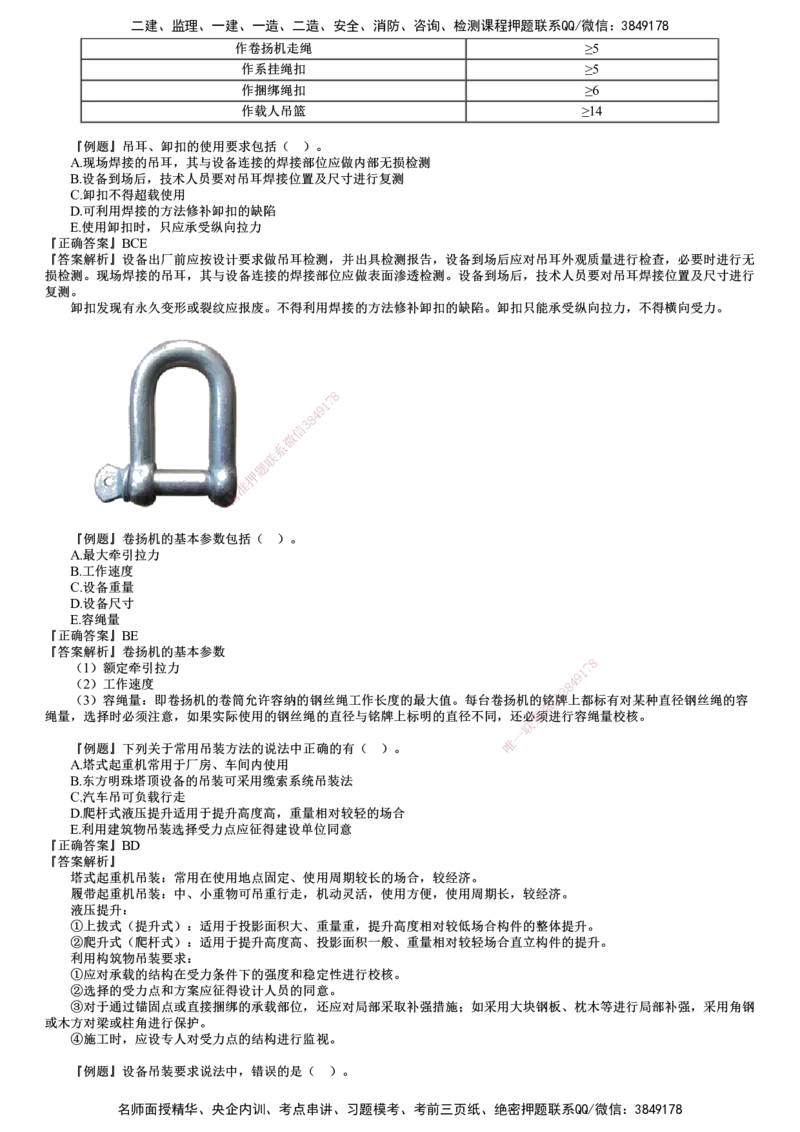 第01讲　测量技术、起重技术_2026年一级建造师_2026年一建机电_2025年一建机电SVIP_03-习题精析✿实战特训✿模考通关_21-机电《习题解析班》康仁杰JG