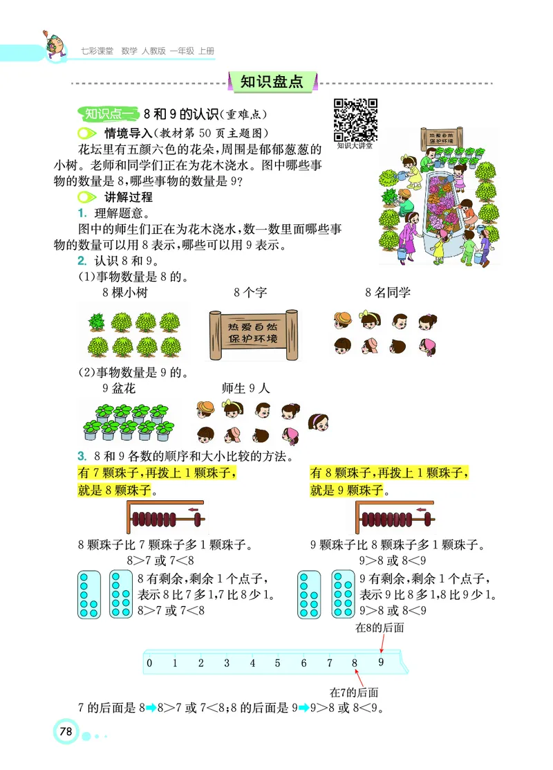 《七彩课堂》数学1年级上册（RJ）_一年级上下册资料_小学一年级学习资料-25年更新版_1-03、小学一年级数学上册_人教版_10、电子书籍