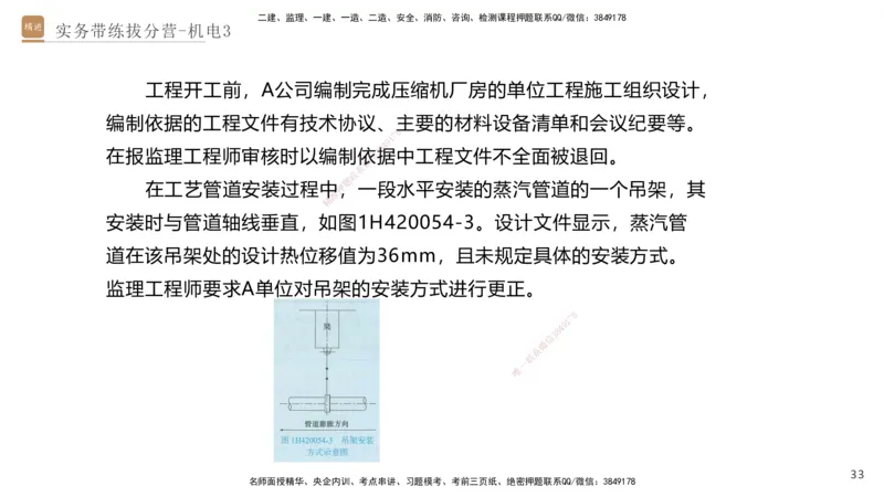 03.2025石莉-实务带练拔分营-机电实务3_2026年一级建造师_2026年一建机电_2025年一建机电SVIP_04-冲刺串讲✿考点强化✿小灶集训_52-机电《实务带练拔分》石莉HX_讲义