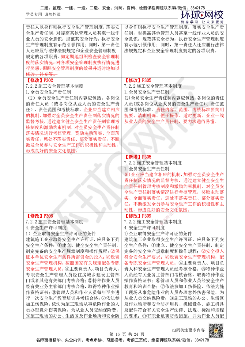 HQ-管理-26年教材对比明细-5%(1)_2026年一级建造师_2026年一建管理_2026年一建管理SVIP_2026一建管理SVIP_01-精华文档✿电子教材✿历年真题_04-2026年一建管理-环球网校-教材对比明细