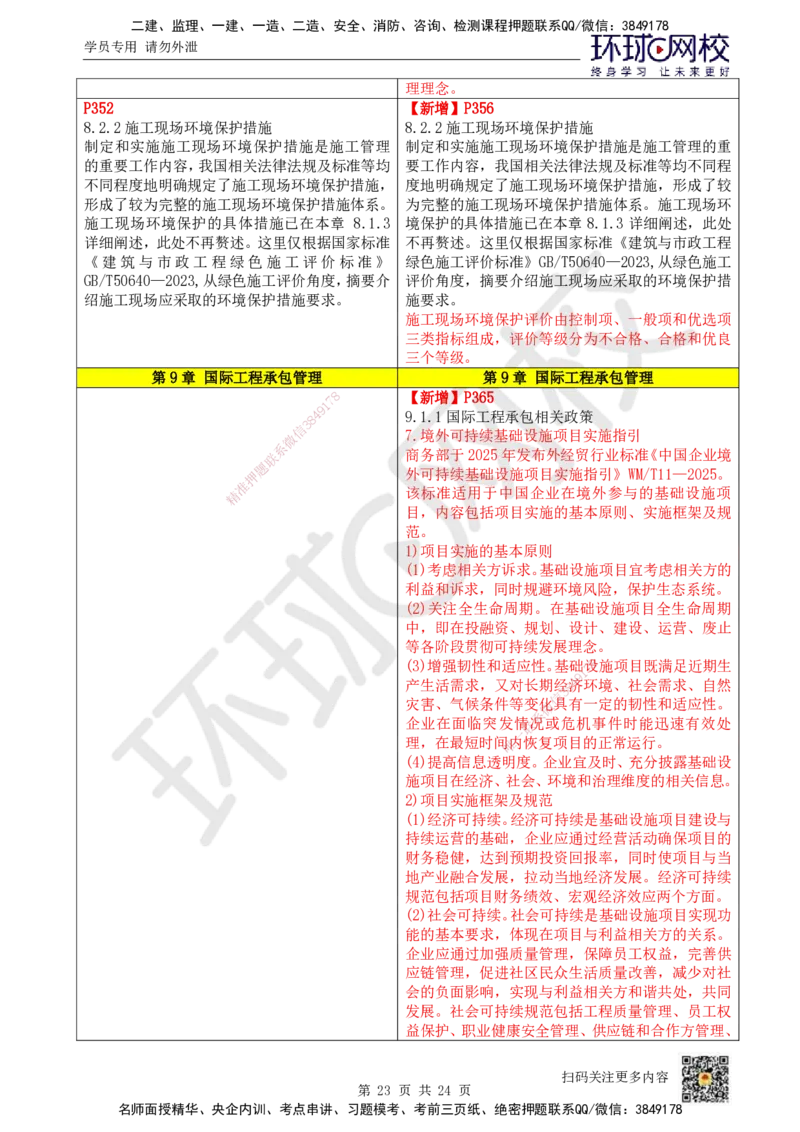 HQ-管理-26年教材对比明细-5%(1)_2026年一级建造师_2026年一建管理_2026年一建管理SVIP_2026一建管理SVIP_01-精华文档✿电子教材✿历年真题_04-2026年一建管理-环球网校-教材对比明细