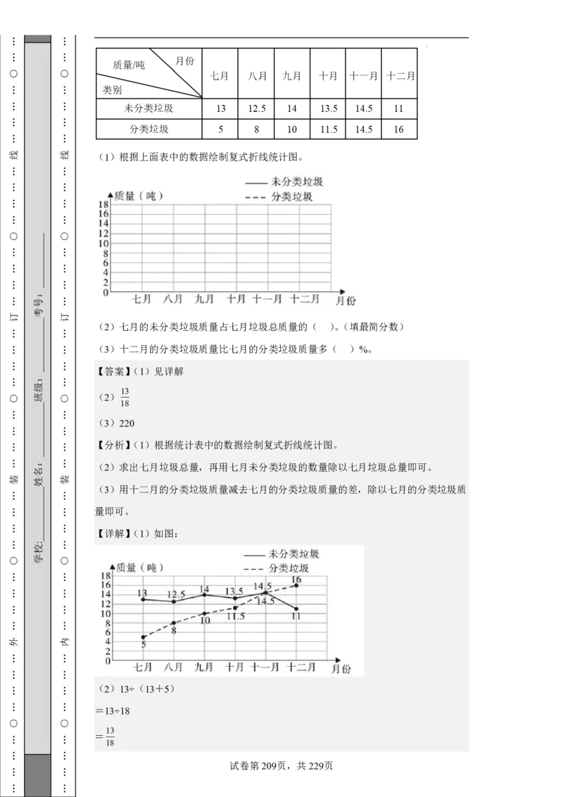 2026年小升初数学全真模拟卷12套（答案版）_7-2026小升初数学复习资料