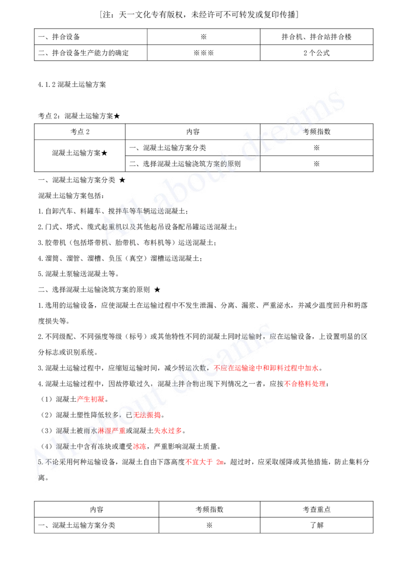 2025-17-第1篇-第4章-4.1-混凝土生产与浇筑_2026年一级建造师_2026年一建水利_2025年一建水利SVIP_02-基础精讲✿高端面授✿深度强化_12-水利《天一精讲班》李想、王欣KL_王欣_讲义