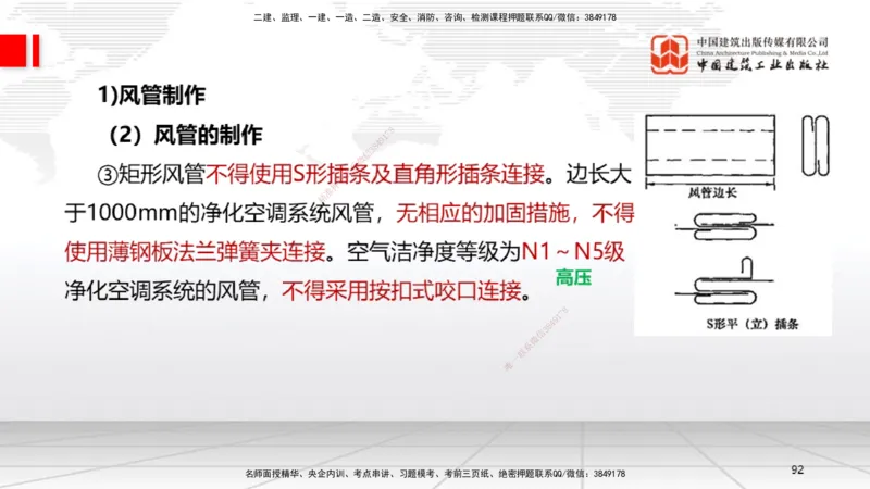 B10节：3.3通风与空调工程施工技术2（04.24）_2026年一级建造师_2026年一建机电_2025年一建机电SVIP_02-基础精讲✿高端面授✿深度强化_05-机电《两轮基础直播》闫娜JGS_讲义