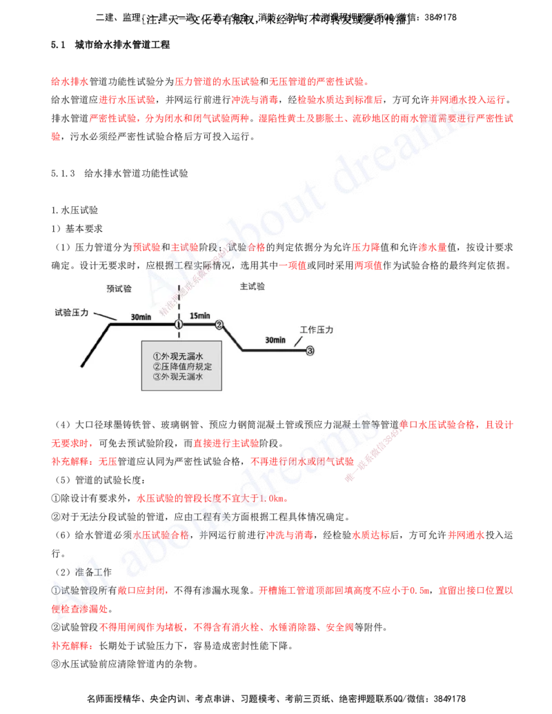 2025-27-第5章-城市管道工程（二）_2026年一级建造师_2026年一建市政_2025年一建市政SVIP_02-基础精讲✿高端面授✿深度强化_10-市政《天一精讲班》潘旭、董雨佳KL_董雨佳_讲义