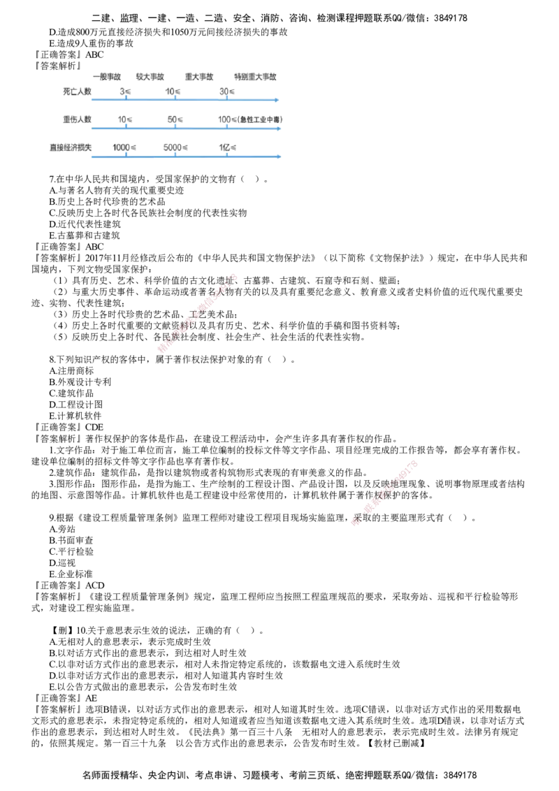 第03讲　2023年《法规》试题（三）_2026年一建法规_2025年一建法规SVIP_03-习题精析✿实战特训✿模考通关_41-法规《真题解析班》名师JG_2023年一建《法规》试题