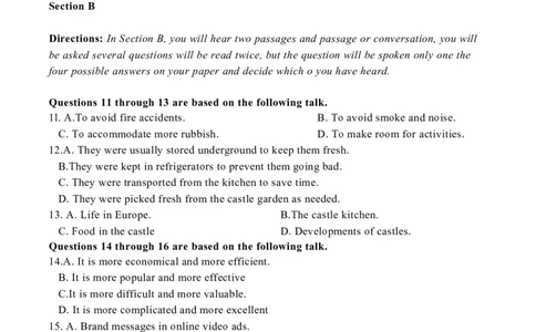 2023年高考英语试卷（上海）（秋考）（空白卷）_英语历年高考真题_新&middot;Word版2008-2025&middot;高考英语真题_英语（按试卷类型分类）2008-2025_自主命题卷&middot;英语（2008-2025）
