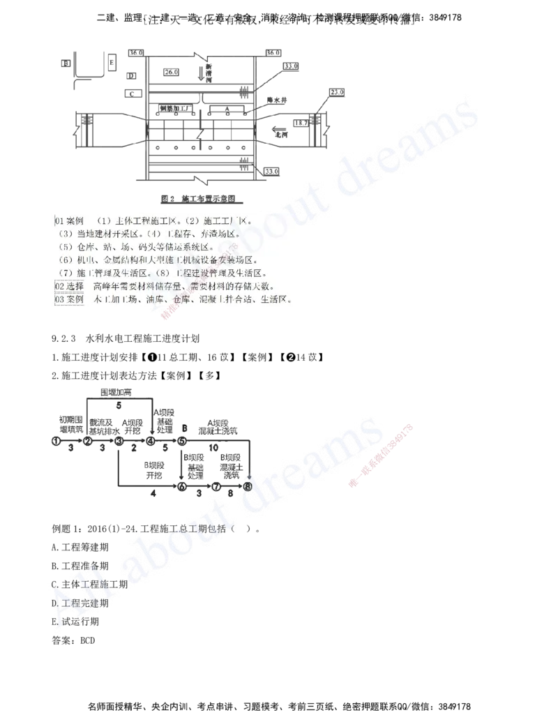 2025-09-习题带练（九）_2026年一级建造师_2026年一建水利_2025年一建水利SVIP_03-习题精析✿实战特训✿模考通关_06-水利《习题解析班》李想XSW_讲义