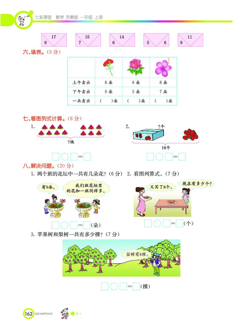 《七彩课堂》数学1年级上册（SJ）_一年级上下册资料_小学一年级学习资料-25年更新版_1-03、小学一年级数学上册_苏教版_10、电子书籍