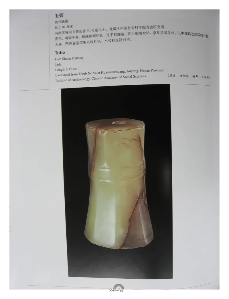 中国出土玉器全集(5)河南_部分2_X018-玉石珠宝鉴定教程最新合集_5、玉石鉴定专题全套课程_玉石电子书_中国出土玉石全集